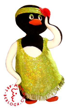 Custom penguin dancer to private collection