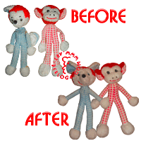 Restoration toys monkey and mickey