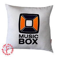 Corporate pillow of music-box UA