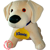 Brand toys Kleenex labrador