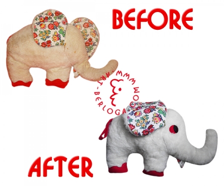 Restoration toy plush elephant Restoration toy plush elephant