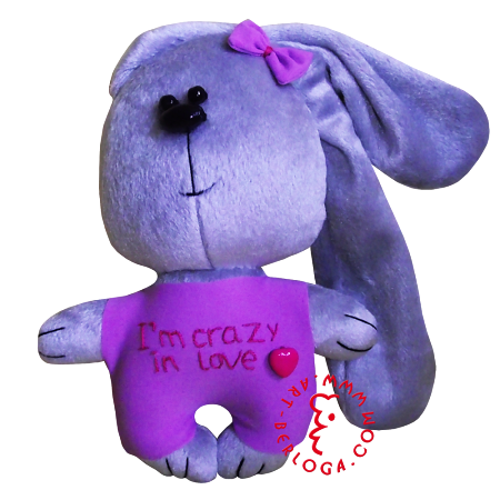 Flirt toy bunny i'm crazy in love