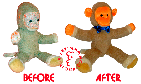 The first plastic plush surgery. The first plastic plush surgery.
