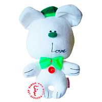 Flirt toy Green love bear