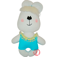 Flirt toy lady bear in swimsuit