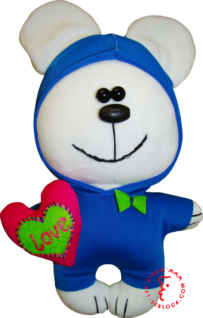 Flirt toy Heart love bear