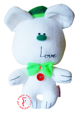 Flirt toy Green love bear
