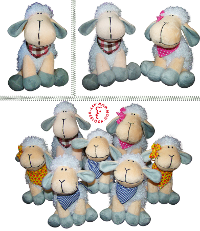 Plush lamb toy cloning
