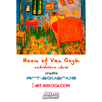 Exhibition show Van Gogh's Room